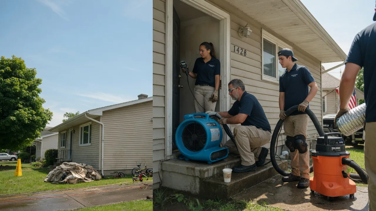 Water Damage Restoration in Modoc, IL near me